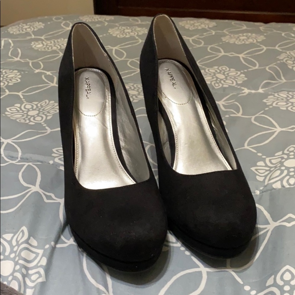 Black heels